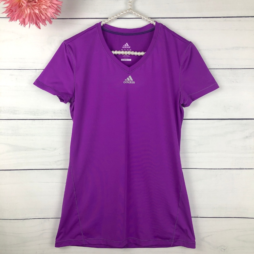 ADIDAS | Purple Adidas Workout Shirt